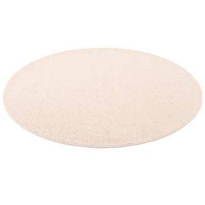 Natur Teppich Wolle Berber Rund Beige - 200 x 200 cm