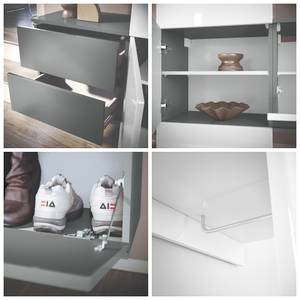 Garderobe Carlton Set 1 Anthrazit 4tlg. Anthrazit - Beton Dekor