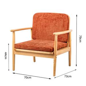 Fauteuil SURABAYA Rouge