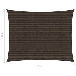 Voiles d'ombrage 3016419-1 Marron - 600 x 500 cm