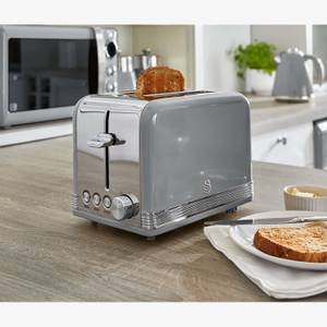 Toaster Retro ST19010GRNEU Grau