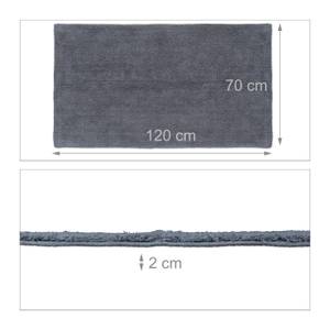 Tapis de bain lavable tapis de douche 120 x 70 cm