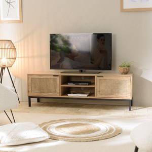 TV-Möbel MARCEAU Braun - Holz teilmassiv - 40 x 48 x 147 cm