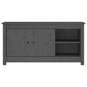 TV-Schrank D871 Grau - Massivholz - 37 x 52 x 103 cm