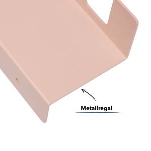 Wandregal Metall Pink