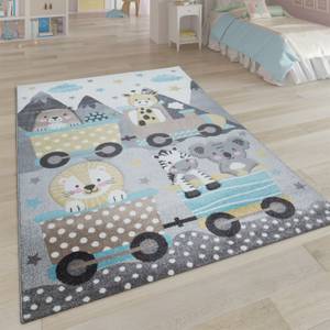 Kinderteppich Ela 216 Weiß - Textil - 120 x 120 cm