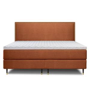 Boxspringbett BLISSFUL Kupfer - Breite: 180 cm