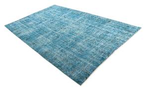 Tapis Ultra Vintage DCCCXLIV Bleu - Textile - 163 x 1 x 262 cm