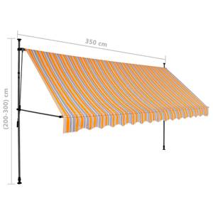 Auvent rétractable 3000948-3 Largeur : 350 cm