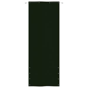 Écran de balcon 3011436-1 Vert foncé - 80 x 240 x 1 cm