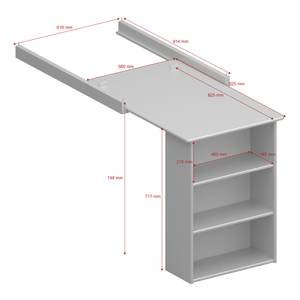 Bureau MollyOscar Kids Blanc