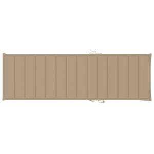 Sonnenliegen-Auflage 3005774-3 Beige - Breite: 70 cm