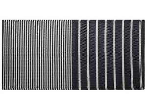 Tapis d'extérieur HALDIA Noir - Blanc