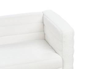 2-Sitzer Sofa HOFN Schwarz - Cremeweiß - Weiß