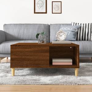 Couchtisch D980 Eiche Schwarzbraun Dekor