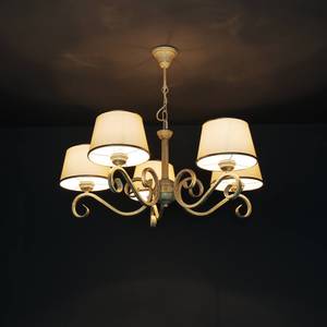 Chandelier LORE Blanc - Métal - 75 x 75 x 75 cm