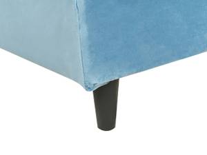 Revêtement cadre de lit FITOU Bleu - Bleu clair - Largeur : 100 cm