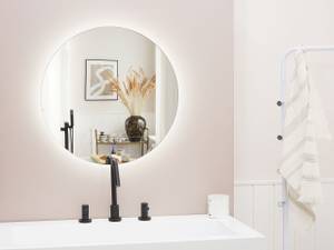Badezimmerspiegel CALLAC Silber - Glas - 60 x 60 x 3 cm