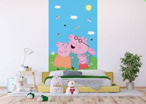 Fototapete Peppa Wutz 601232 Naturfaser - Textil - 270 x 150 x 150 cm