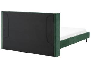 Doppelbett VILLETTE Schwarz - Dunkelgrün - Grün - Breite: 205 cm