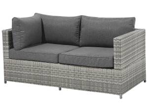 Lounge Set AVOLA 2-tlg Grau - Polyrattan - 212 x 77 x 144 cm