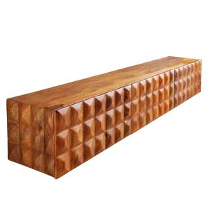 Lowboard VULCANO Braun - Massivholz - Holzart/Dekor - 160 x 29 x 34 cm