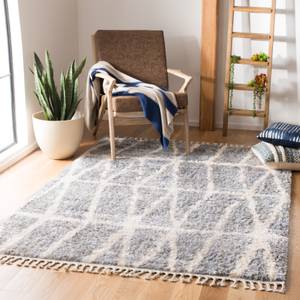 Innenteppich Sefrou BERBER FRINGE SHAG Beige - Grau - 120 x 180 cm