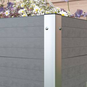 Hochbeet 84H-095V00CG Grau - Kunststoff - 60 x 30 x 60 cm