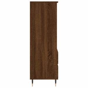 Highboard DE7918 Eiche Schwarzbraun Dekor