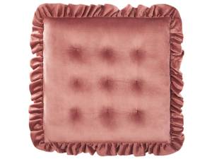 Indoor-Sitzkissen KALANCHOE Pink - Textil - 40 x 7 x 40 cm