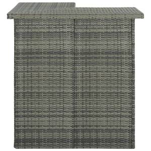 Bar de jardin (lot de 8) 3005785-3 Anthracite - Gris