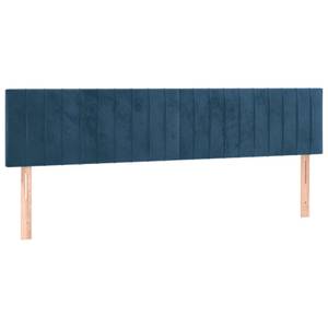 Lit à sommier tapissier 3017268-15 Bleu foncé - Largeur : 200 cm