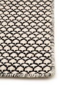 Tapis de couloir en laine Hector Noir - Fibres naturelles - 70 x 3 x 200 cm