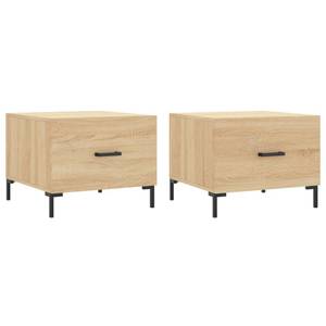 Couchtische 2er Set D592 Eiche Sonoma Dekor - Anzahl Teile im Set: 2