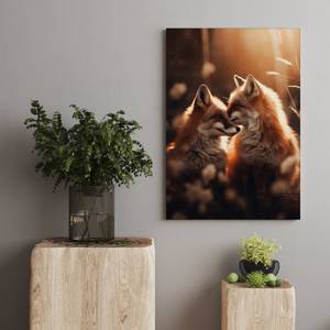 Leinwandbild Fox Romantic 30 x 45 cm