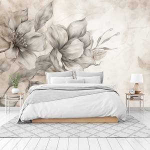 Papier Peint Fleurs Feuilles Plantes 400 x 280 x 280 cm