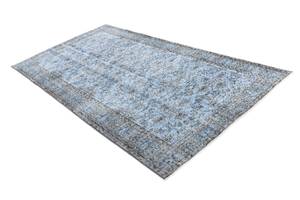 Tapis Ultra Vintage VI Bleu - Textile - 142 x 1 x 262 cm