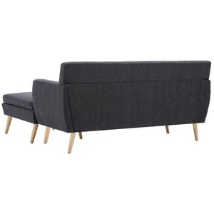 L-förmiges Sofa 296124 Grau - Holzwerkstoff - Textil - 138 x 82 x 172 cm