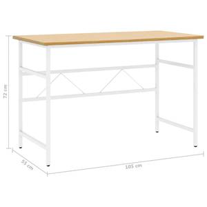 Computertisch Braun - Holzwerkstoff - 105 x 72 x 105 cm