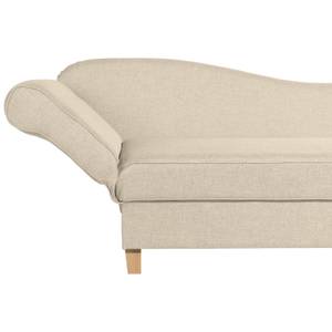 Selma Recamiere, Armteil links klappbar Beige