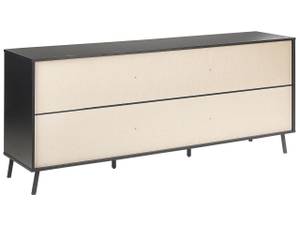 Sideboard BLACKPOOL Schwarz - Grau