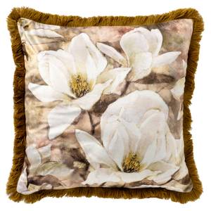 Housse de coussin Nola Beige - Textile - 45 x 45 x 45 cm