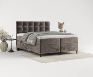 Boxspringbett Urbaneo Braun - Breite: 160 cm