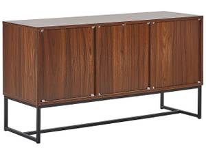 Sideboard NUEVA Schwarz - Eiche Dunkel - Weiß - 112 x 62 cm