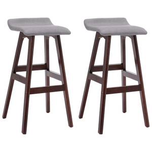 Barhocker 2er Set D6202 Grau