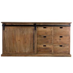 Buffet Sari Marron - Bois massif - 180 x 89 x 47 cm