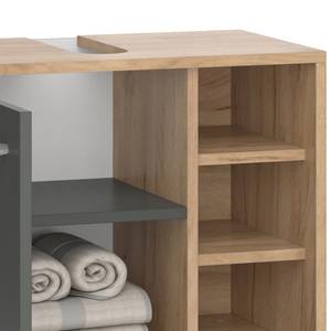 Meuble sous vasque simple Senyo 36361 Anthracite