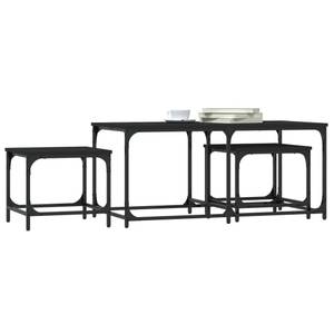 Couchtische 3er Set D427 Schwarz