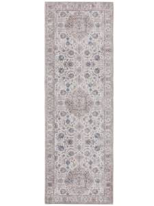 Tapis de couloir Laury Beige - Textile - 80 x 1 x 240 cm