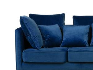 3-Sitzer Sofa FENSTAD Blau - Marineblau - Eiche Dunkel